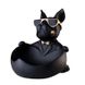 Статуетка собака цукерниця. Фігурка французького бульдога чорна 14 фото 5