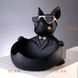 Статуетка собака цукерниця. Фігурка французького бульдога чорна 14 фото 4